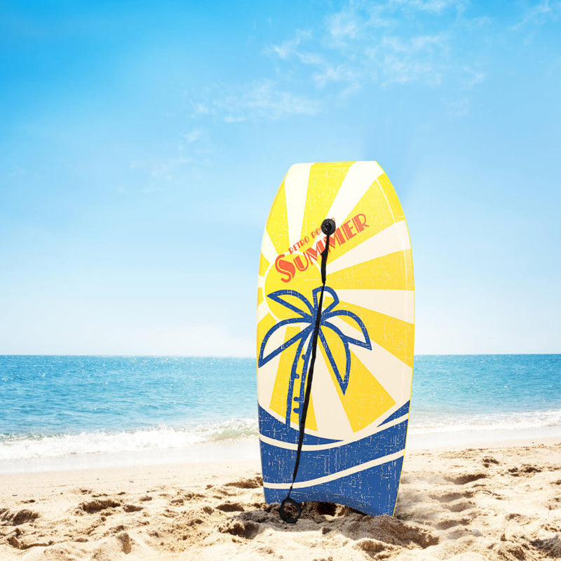 Super Lightweight Surfboard with Premium Wrist Leash