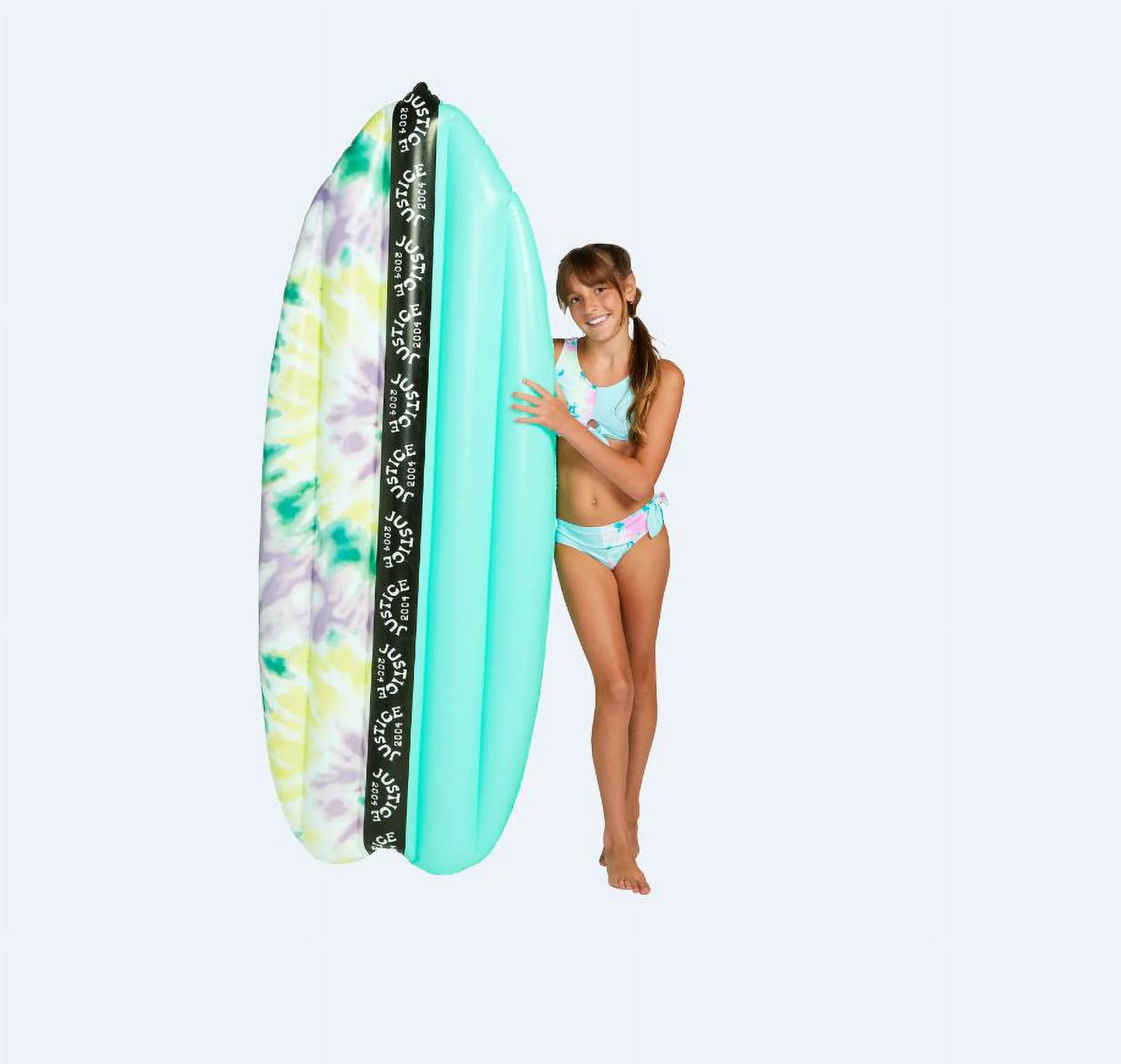 Surfboard Inflatable Pool Float, Ages 6+, for Adults, Multicolor, Unisex