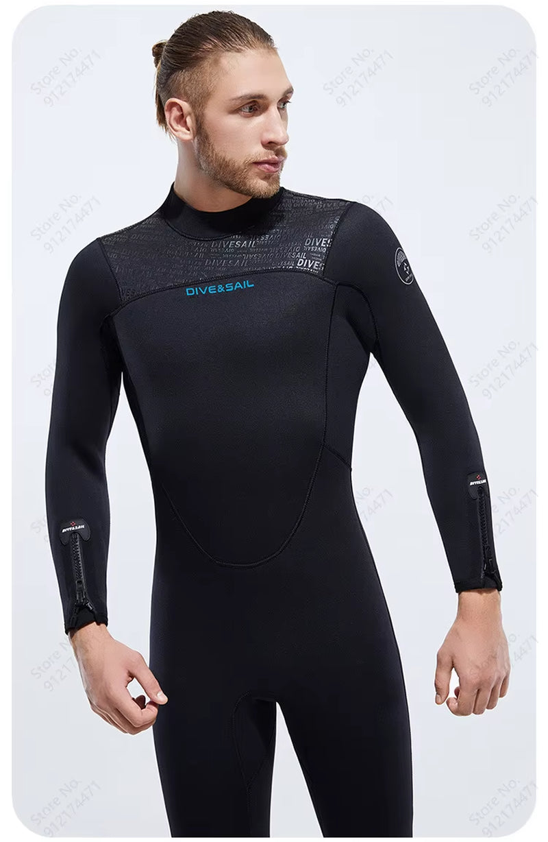 Premium 3MM/5MM Neoprene Wetsuit Men Women for Deep Scuba Diving Snorkeling Thickened Warm Wetsuit Swimming Kayaking Surf Suits