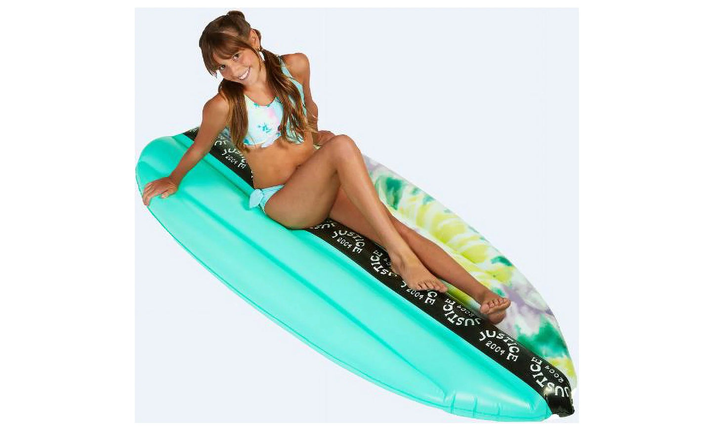 Surfboard Inflatable Pool Float, Ages 6+, for Adults, Multicolor, Unisex