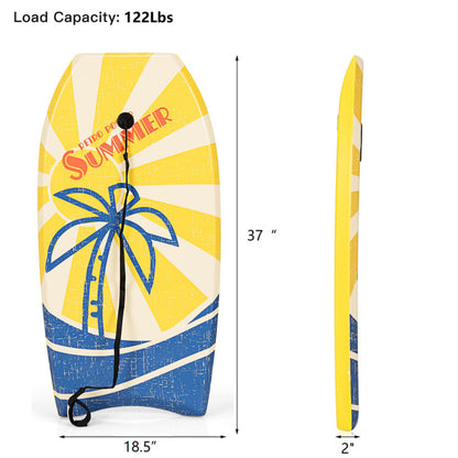 Super Lightweight Surfboard with Premium Wrist Leash