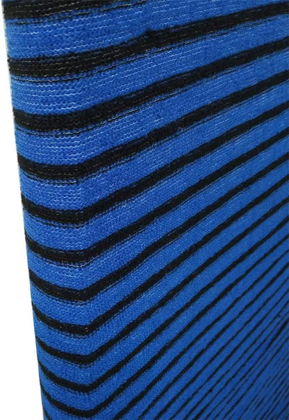 8'0''/8.9''/9'0''/10'0'' Long Board Sock Cover Light Protective Bag for Your Surf Board (Black+Blue,9'0")