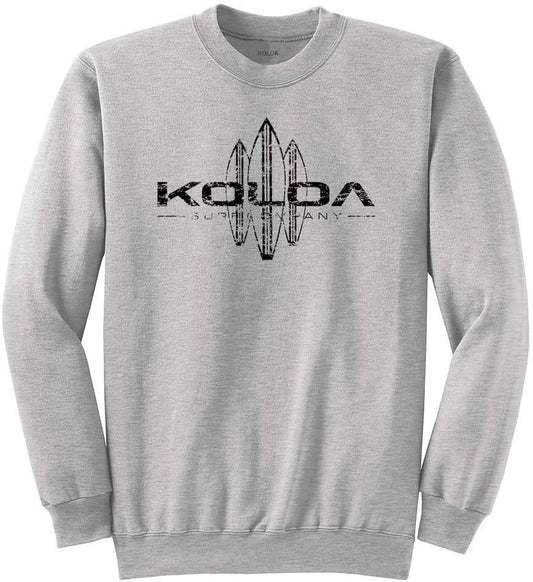 Koloa Vintage Surfboard Sweatshirts in 35 Colors in Sizes S-4XL