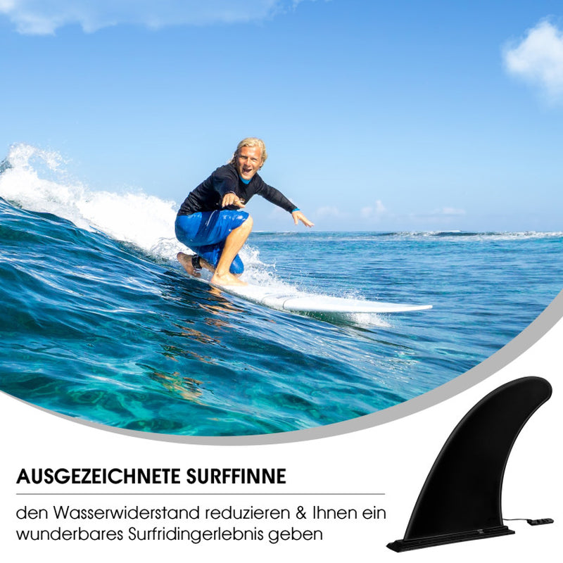 9 Inch Surf and SUP Detachable Center Single Fin for Longboard