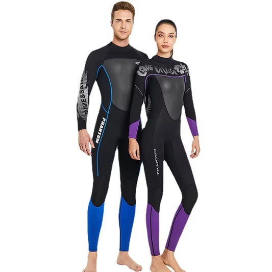 Men Wetsuit 3Mm Neoprene Surfing Scuba Diving Snorkeling Swimming Body Suit Wet Suit Surf Kitesurf Clothes Equipment