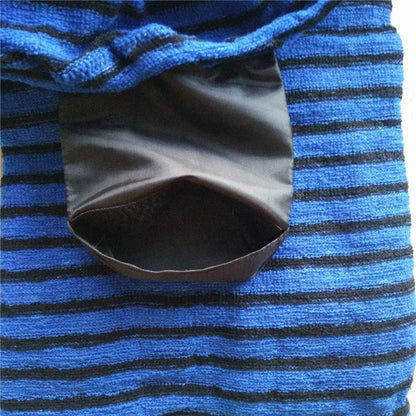 8'0''/8.9''/9'0''/10'0'' Long Board Sock Cover Light Protective Bag for Your Surf Board (Black+Blue,9'0")