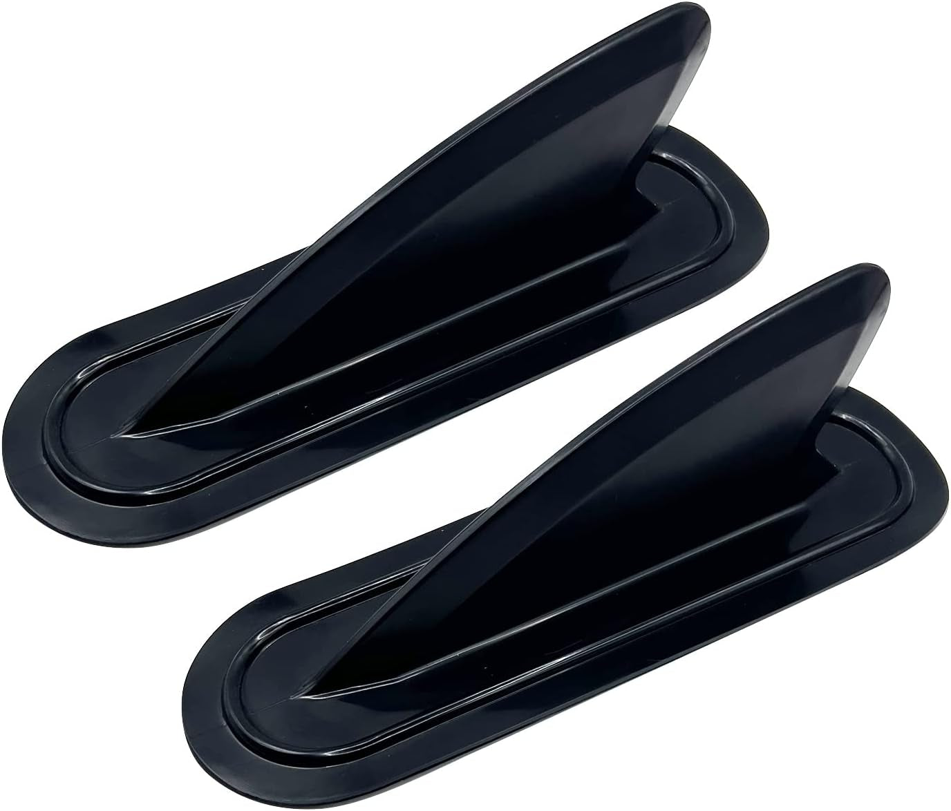 2 Pack Kayak Tracking Fin Skeg PVC Center Fin Surfing Watershed Board Fin for Kayak Canoe Boat Dinghy and for Long Board Surfboard Paddle Board