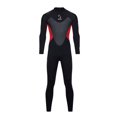 1.5Mm 3Mm Men Wetsuit Neoprene Scuba Diving Suit One-Piece Zipper Thickened Warm Spearfishing Swimwear Kayak Surfing Swimsuit