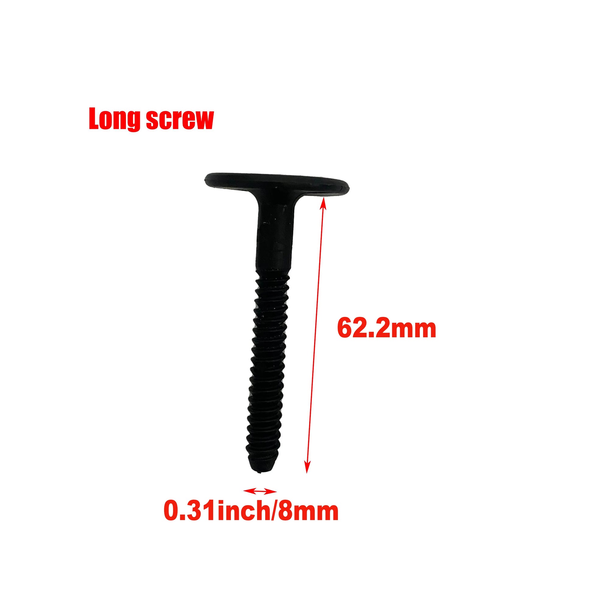 4.5 Inch G5 Soft Top Surf Fin with Replacement 6 Fins Screws Plastic Soft Tail Fin for Soft Surfboard Surfing Accessories