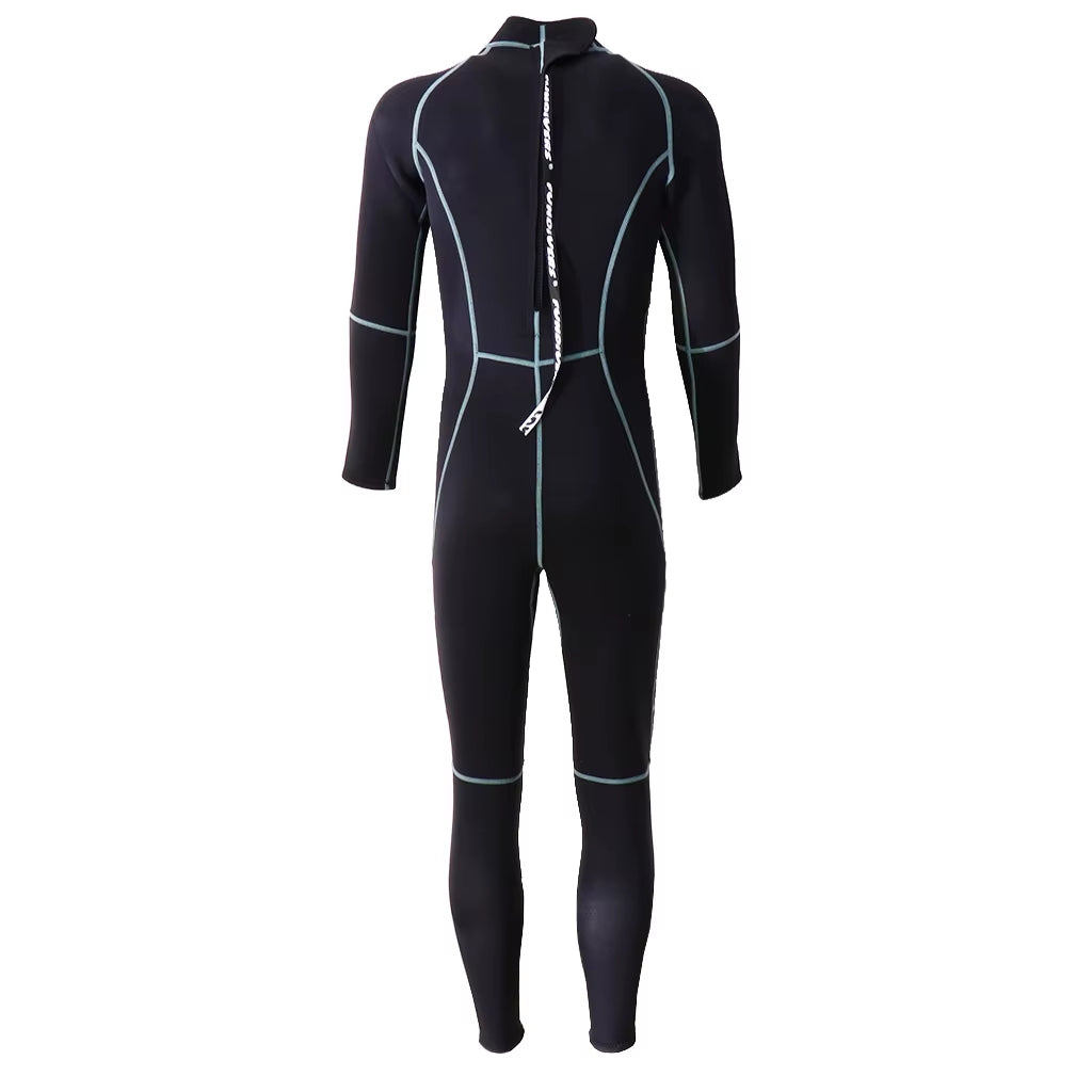 Premium Neoprene Wetsuit 3Mm Men Scuba Diving Thermal Winter Warm Wetsuits Full Suit Swimming Surfing Kayaking Equipment Black