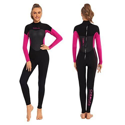 Women'S 3/2Mm Full Body Surfing Wetsuit, Warm and Ultra Stretch Flatlock 8