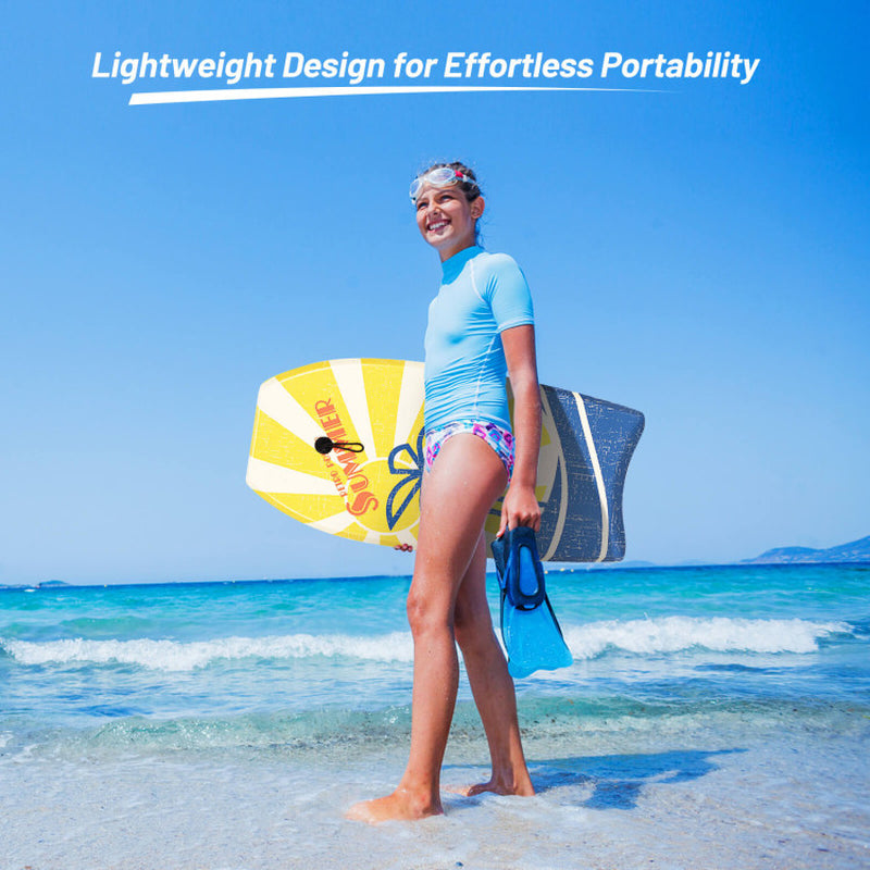 Super Lightweight Surfboard with Premium Wrist Leash