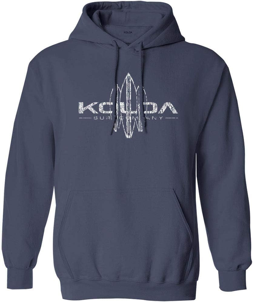 Koloa Surf Company Vintage Surfboard Pullover Hooded Sweatshirts in Small-5Xl