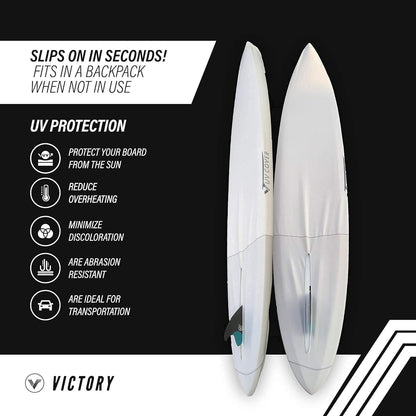 1-Sided Surfboard Cover, Longboard UV Protection and Abrasion Resistant Cover