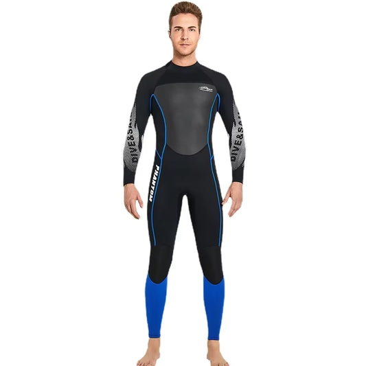 Men Wetsuit 3Mm Neoprene Surfing Scuba Diving Snorkeling Swimming Body Suit Wet Suit Surf Kitesurf Clothes Equipment