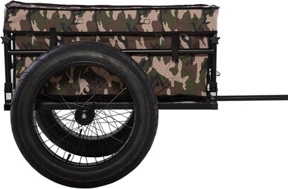 Voyager Outdoors Bicycle Cargo Trailer with Open Compartment