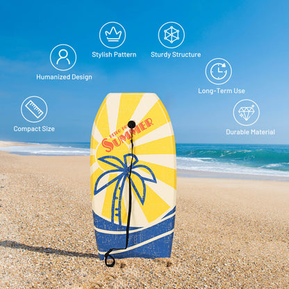 Super Lightweight Surfboard with Premium Wrist Leash